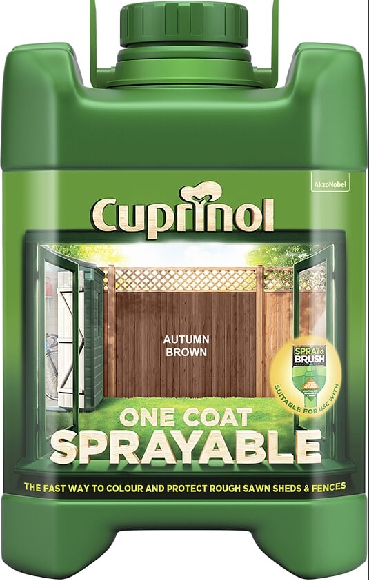 Cuprinol One Coat Sprayable Fence Treatment All Colours 5 Litres eBay